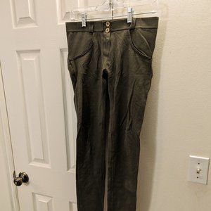 Freddy olive army green skinny jean denim jeggings M